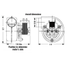 Ventilateur suppérieur de convection poêle Sicalor
