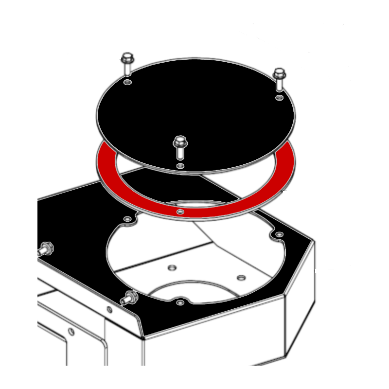 Joint de trappe de visite poêles Botéro et Rubik de la marque Jolly-mec- Adlair service