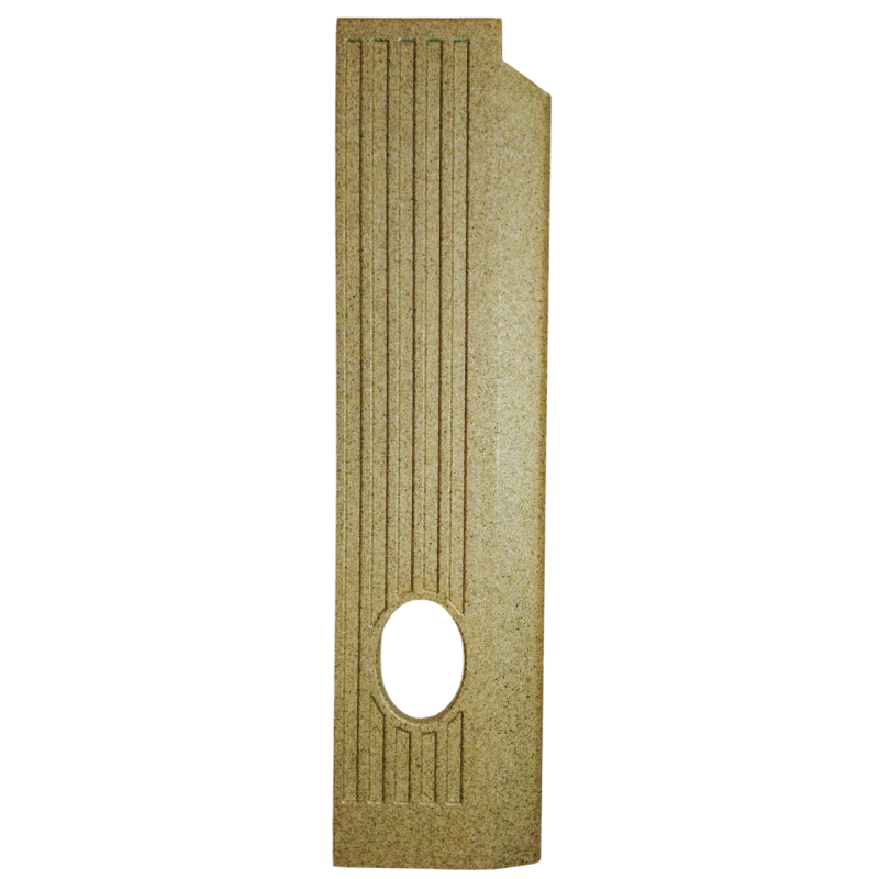 Plaque vermiculite droite pour foyer poêle Jollymec Dory Angolo
