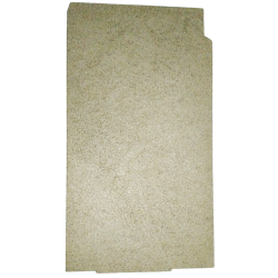 Plaque de fond en vermiculite  pour foyer poêle Jollymec Dory Angolo (2)