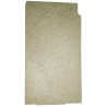 Plaque de fond en vermiculite  pour foyer poêle Jollymec Dory Angolo (2)