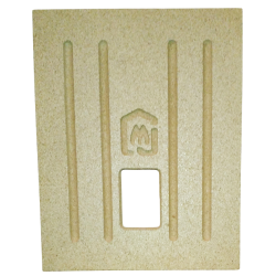 Plaque de fond de foyer arrière  poêle Jollymec EKO STILE BOTERO