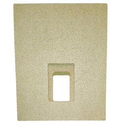 Plaque de fond de foyer arrière  poêle Jollymec EKO STILE BOTERO vue arrière