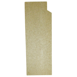 Plaque coté gauche  poêle Jollymec EKO STILE BOTERO vue arrière