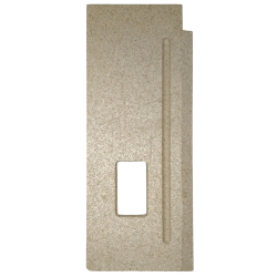 Plaque réfractaire latérale Idea angolo face ar